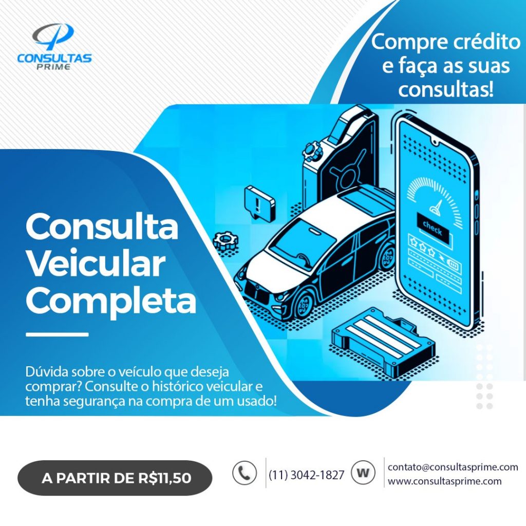 comprar crédito consultar veicular