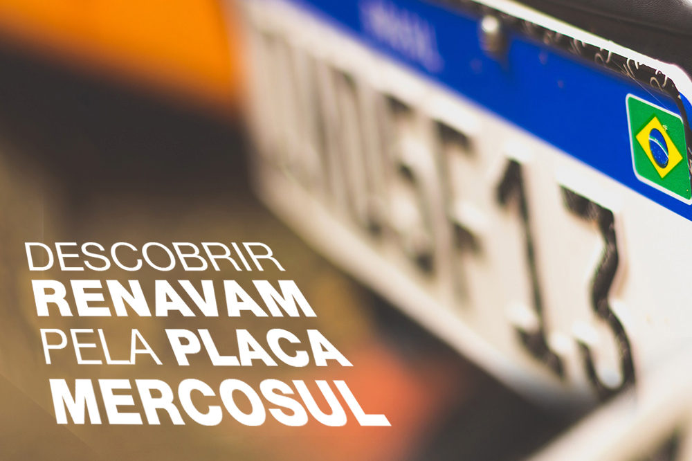 Descobrir renavam pela placa Mercosul