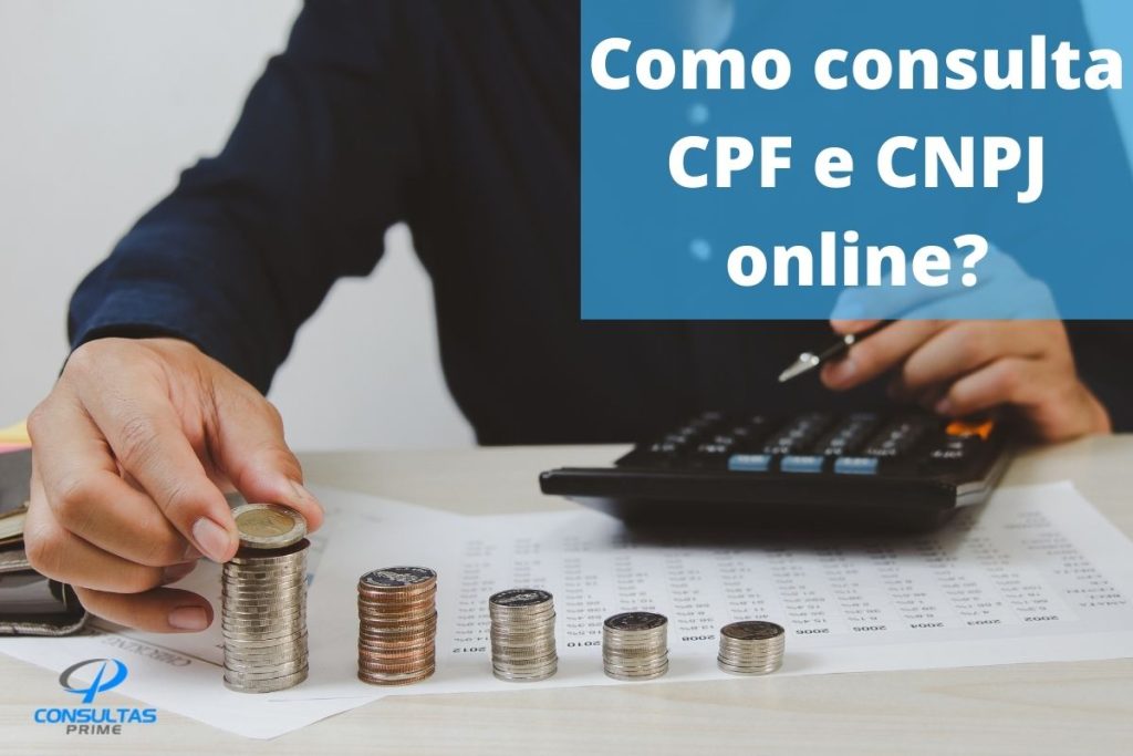 Consulta CPF e CNPJ online