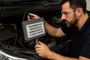 Verificar chassi motor com inspeção técnica profissional